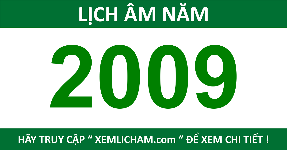 L Ch M 2009 Lich Van Nien 2009 L Ch 2009   Lich Am Nam 2009 