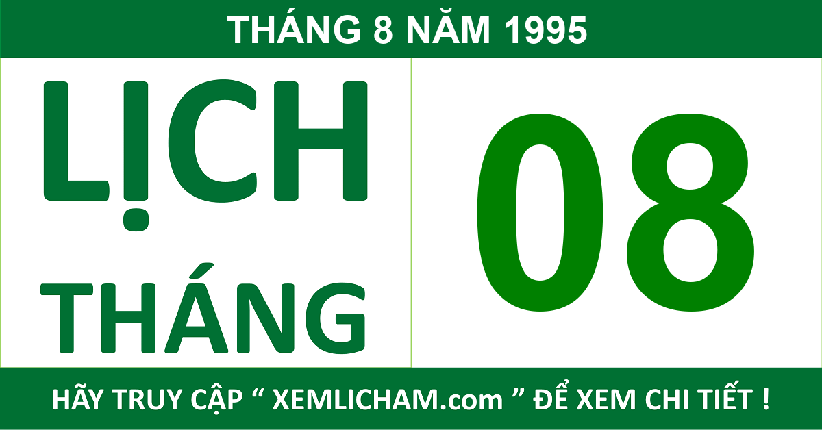 Tháng 8 năm 1995 mệnh gì? Khám phá vận mệnh tuổi Ất Hợi sinh tháng 8/1995